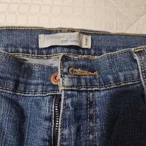 Levi's Classic Indigo Straight Leg Jeans